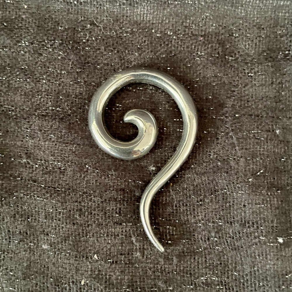 Surgical Stainless Steel 0 gauge ear taper